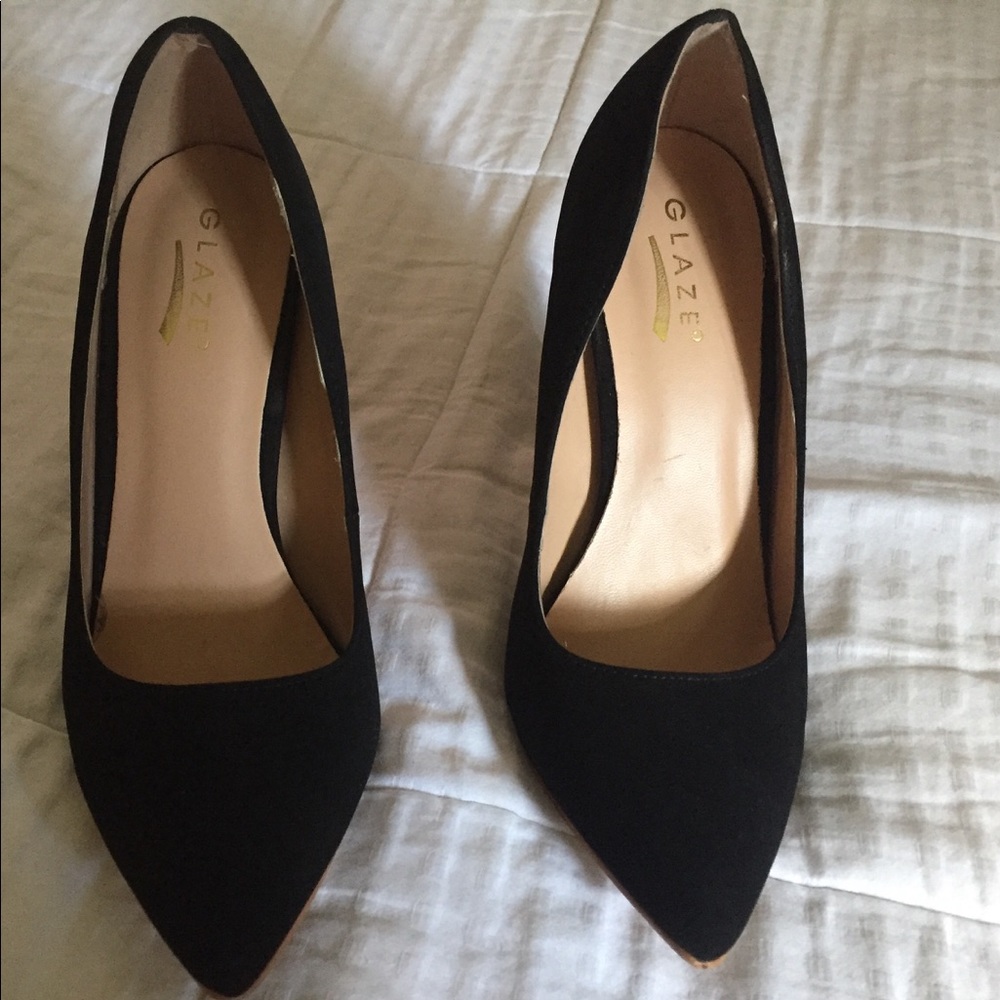 Black high heels 👠 only used once .